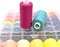 72Pcs 36 Colors Prewound Bobbins and Thread Spools for Hand &#x26; Machine Sewing, Emergency and Travel, DIY and Home, 36 Colors 400 Yards per Polyester Thread Spools